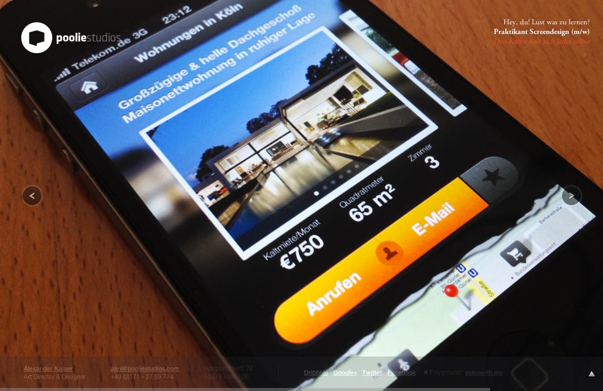 pooliestudios Website Screenshot