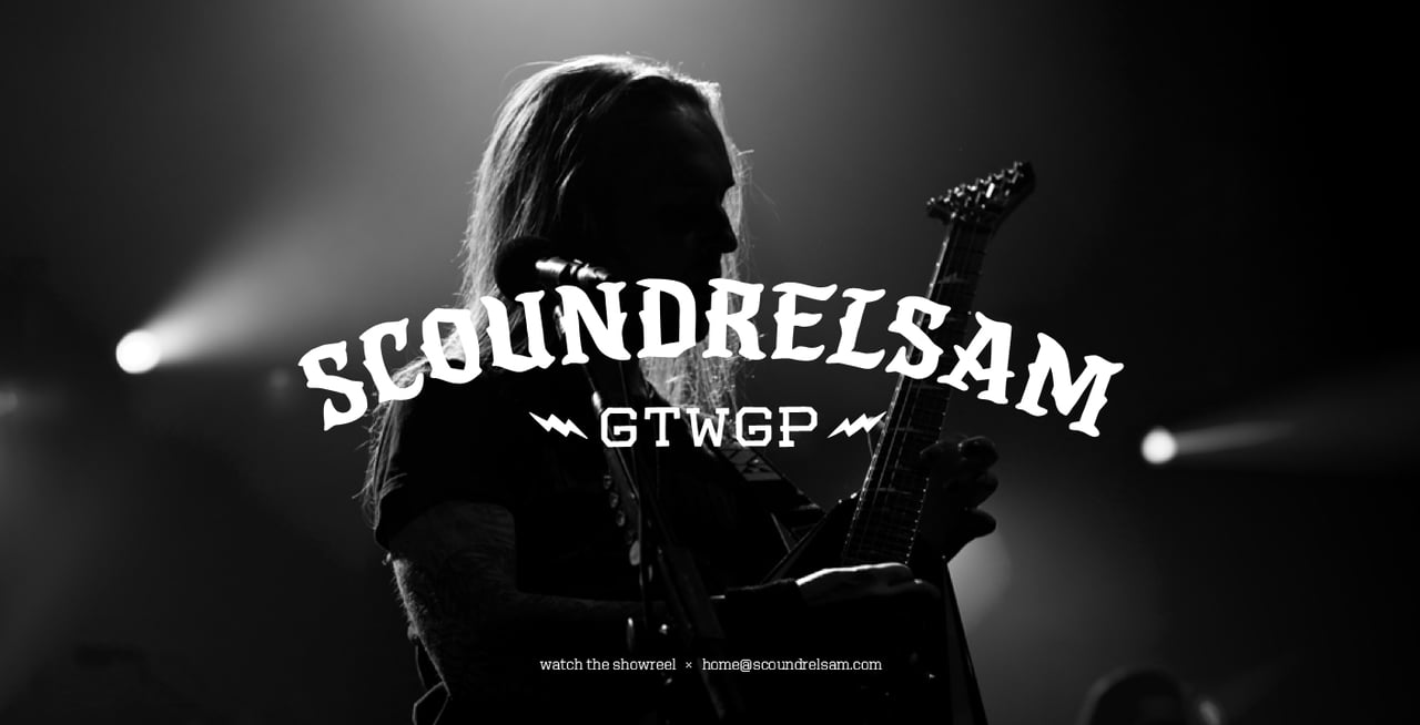 Scoundrelsam Website Screenshot