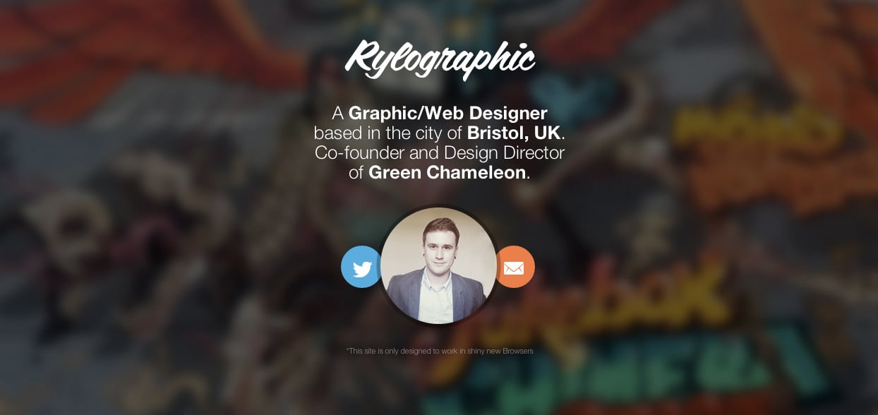 Rylographic Website Screenshot