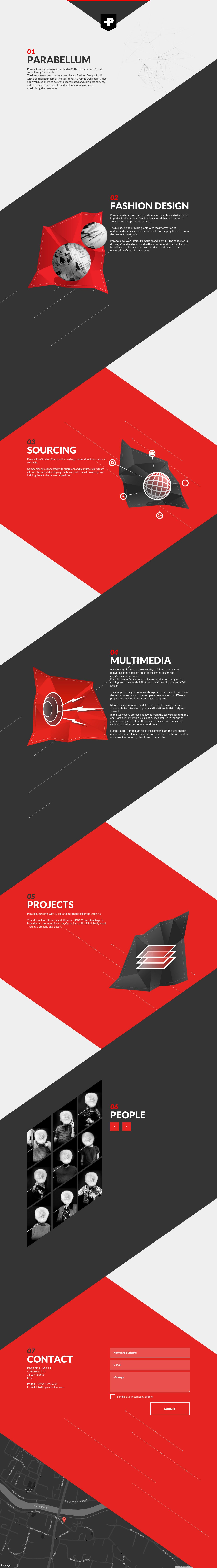 Parabellum Studio Website Screenshot