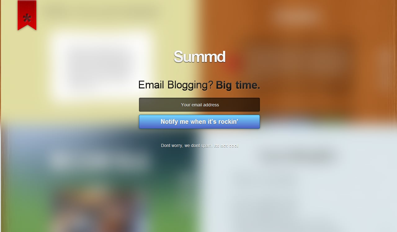 Summd Website Screenshot