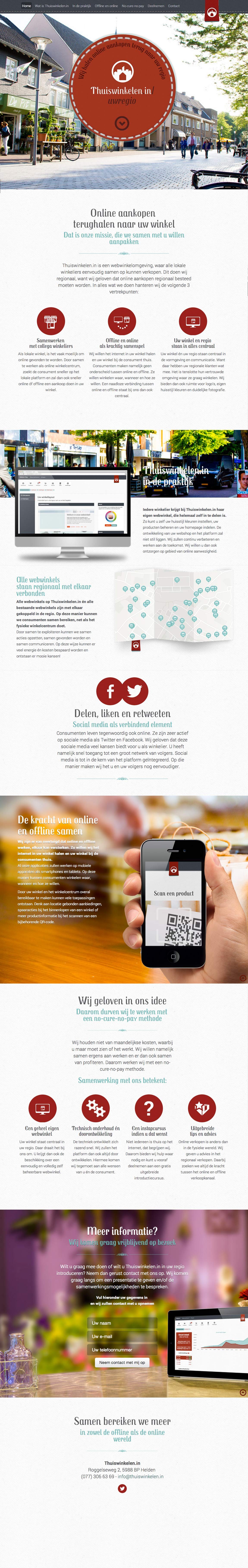 Thuiswinkelen.in Website Screenshot