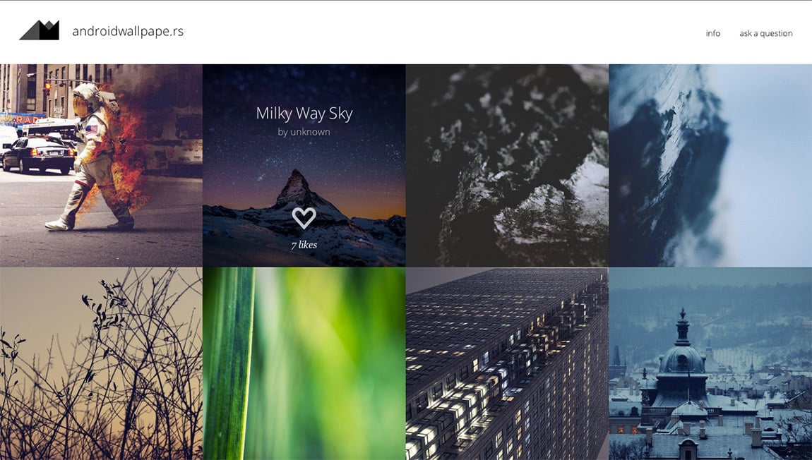 androidwallpape.rs Website Screenshot