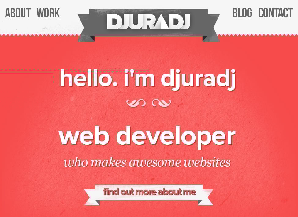 Djuradj Website Screenshot