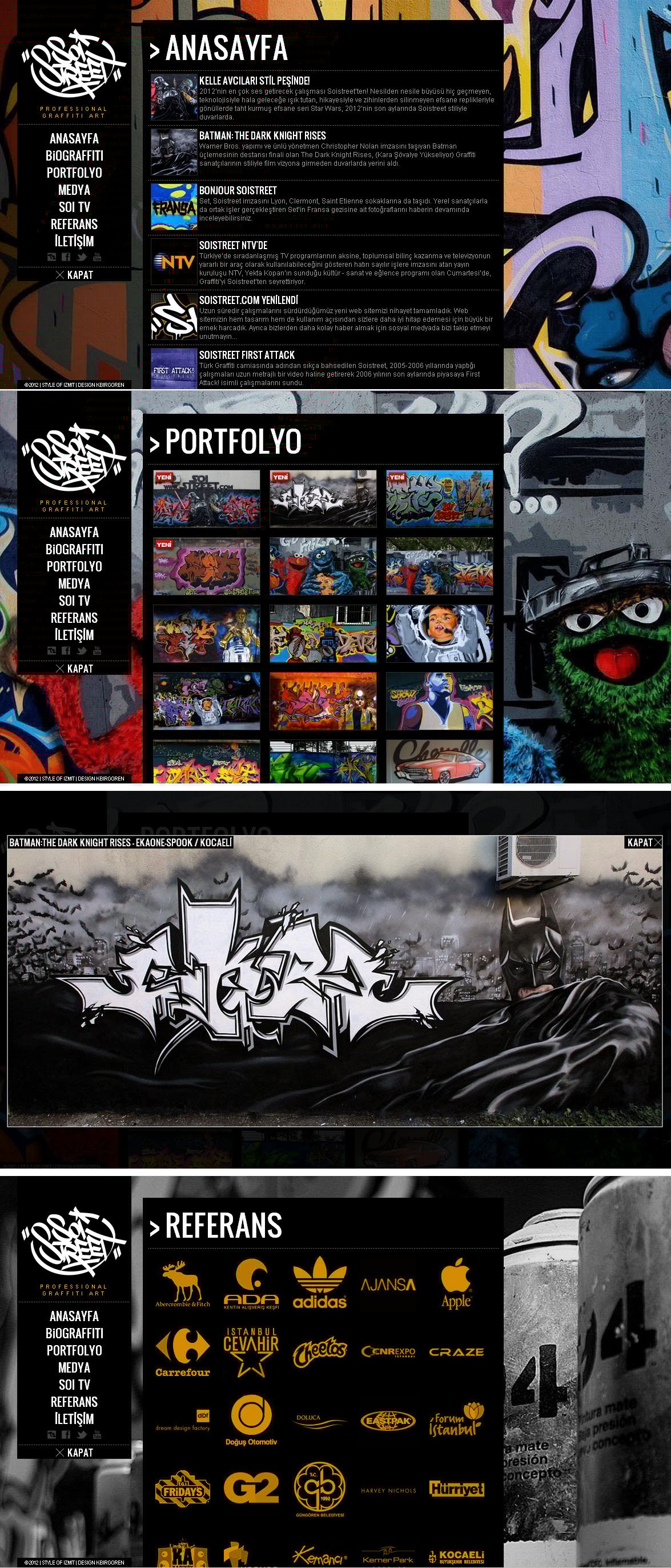 Soi Street Website Screenshot