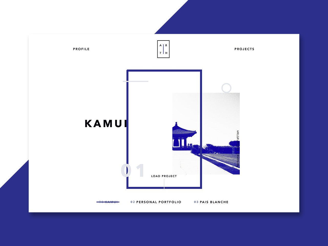 Admir Hadzic Website Screenshot