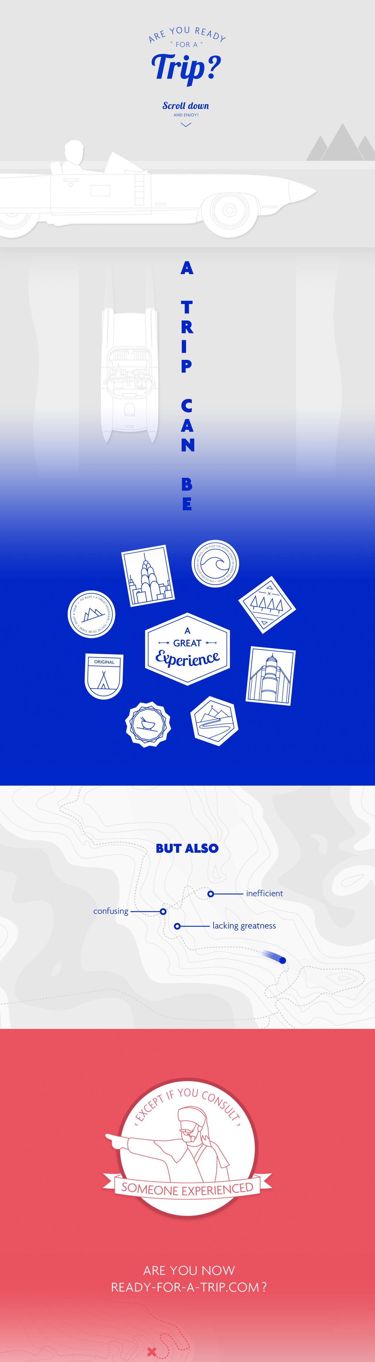 Are you ready for a trip? Website Screenshot