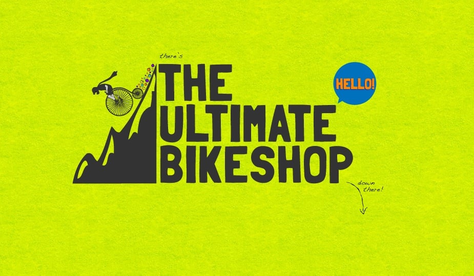 The Ultimate Bikeshop Website Screenshot