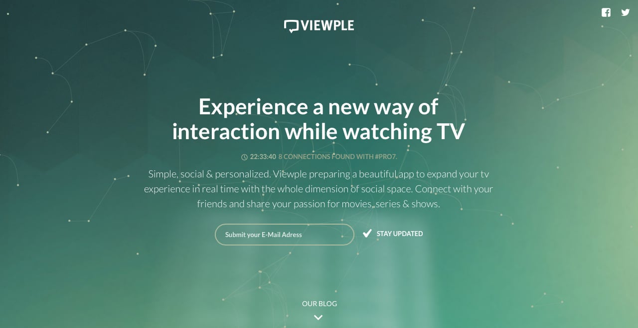 Viewple Website Screenshot