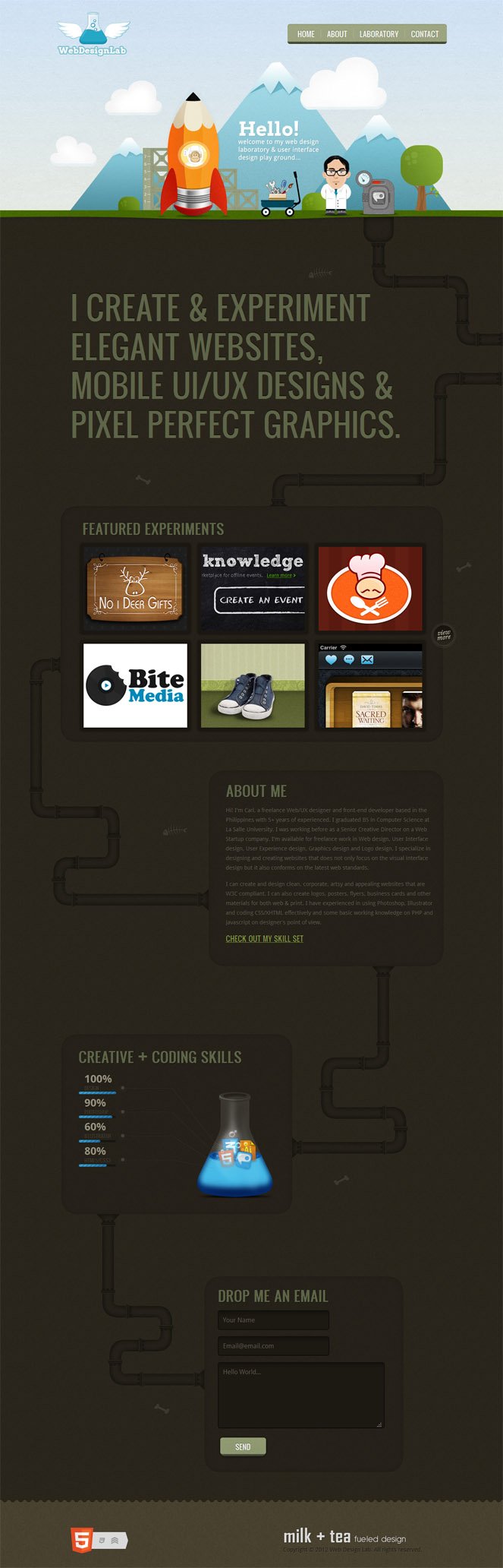 Web Design Lab Website Screenshot