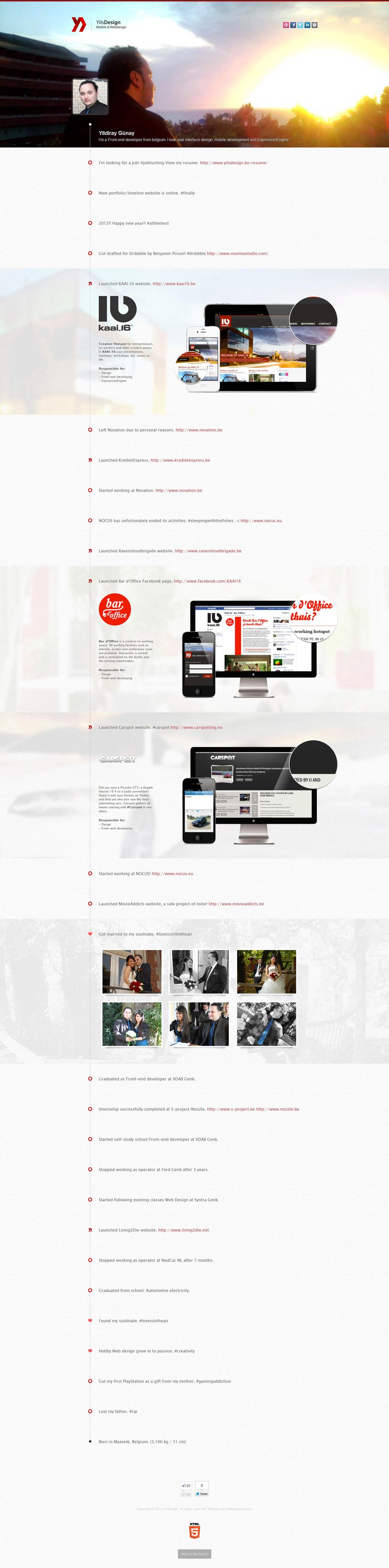 YilsDesign Website Screenshot