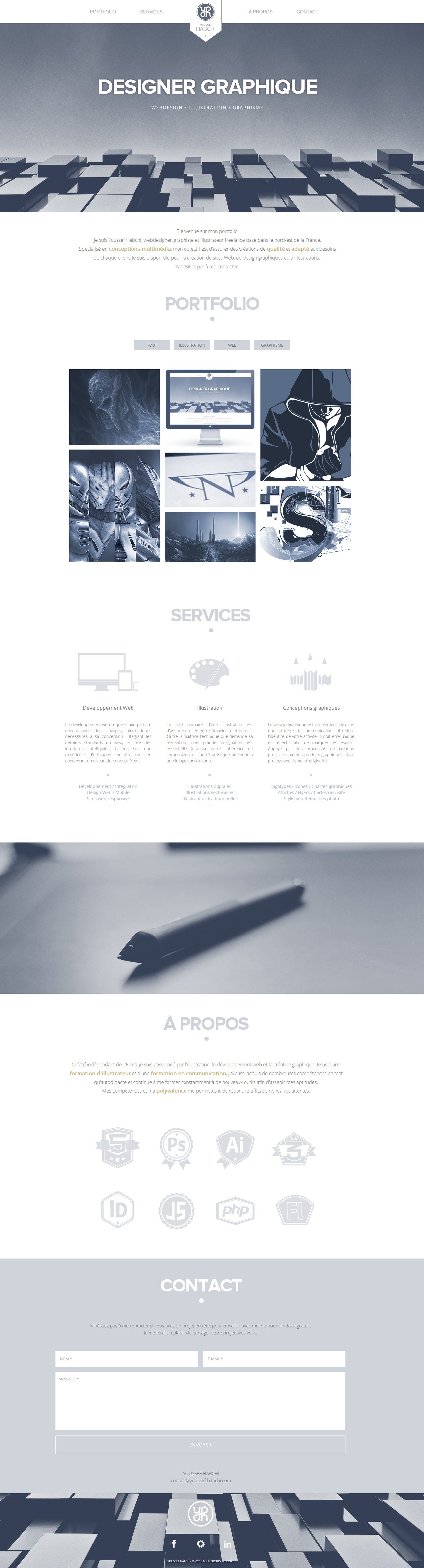 Youssef Habchi Website Screenshot