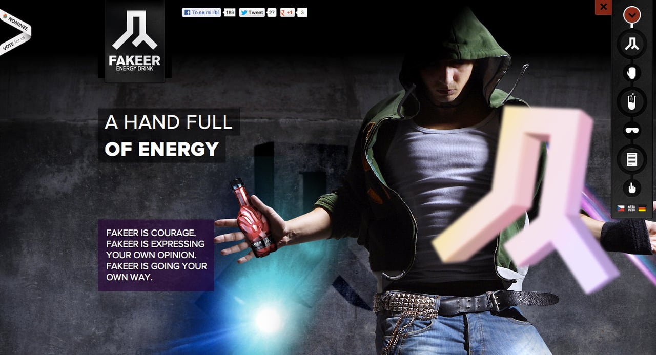 Fakeer Website Screenshot