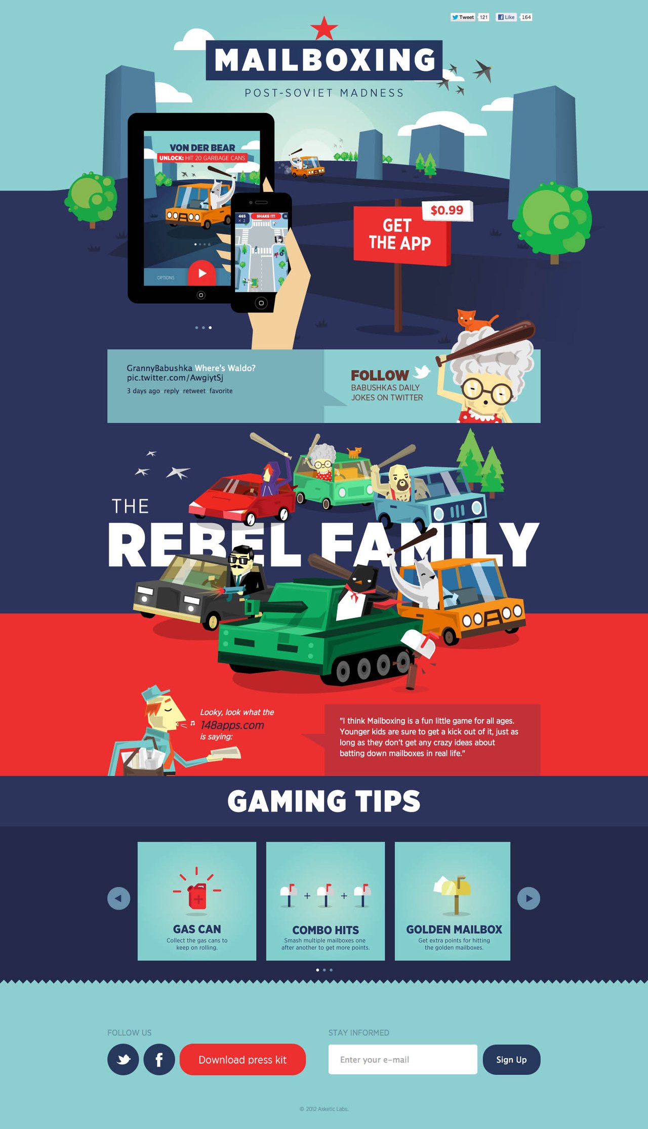 Mailboxing Website Screenshot