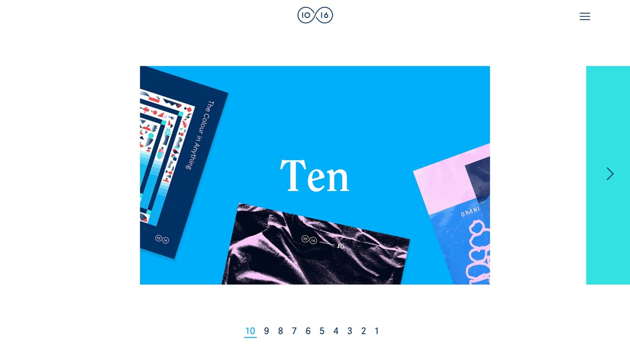 10Γ16 Website Screenshot