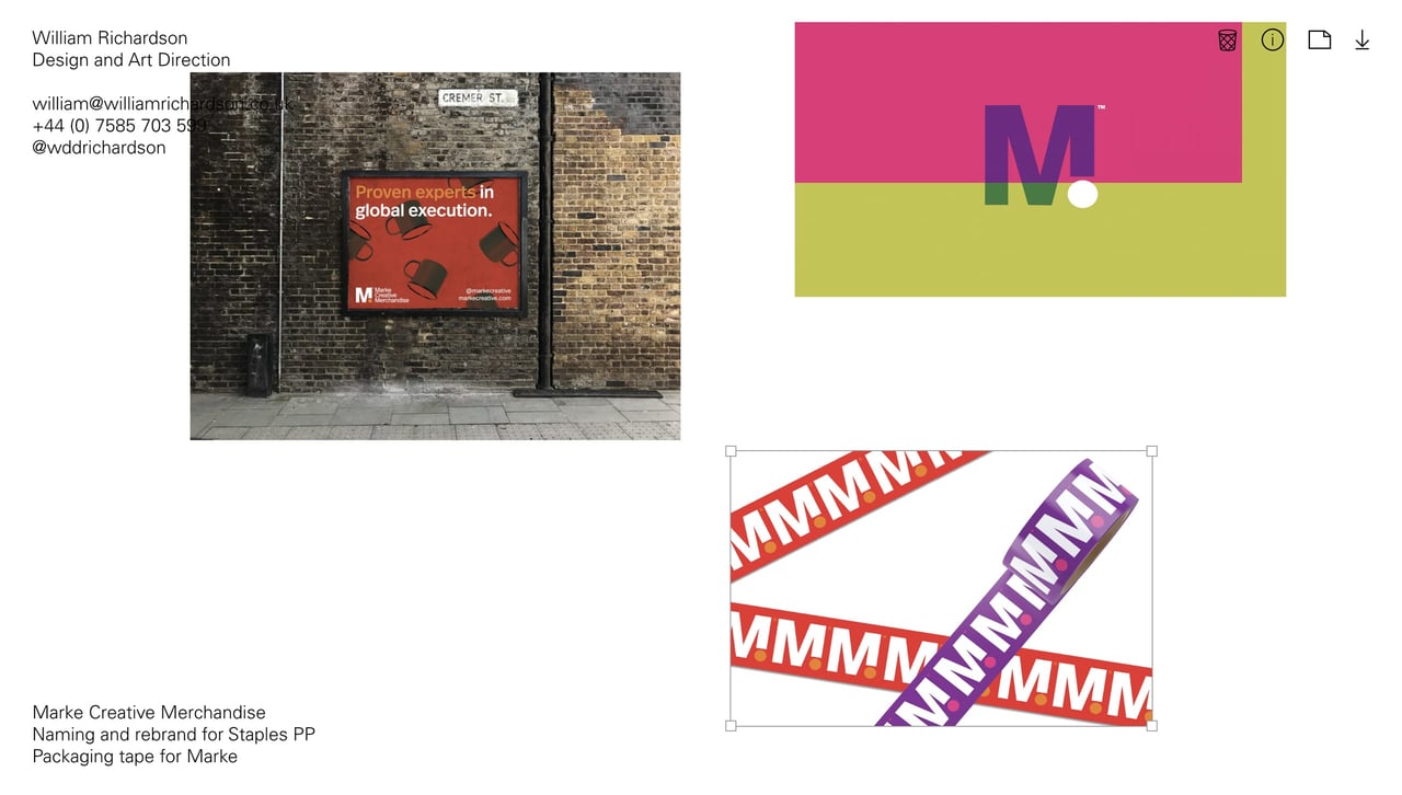 William Richardson Website Screenshot