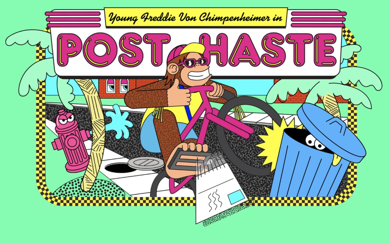 Website Inspiration: Post Haste Website Screenshot