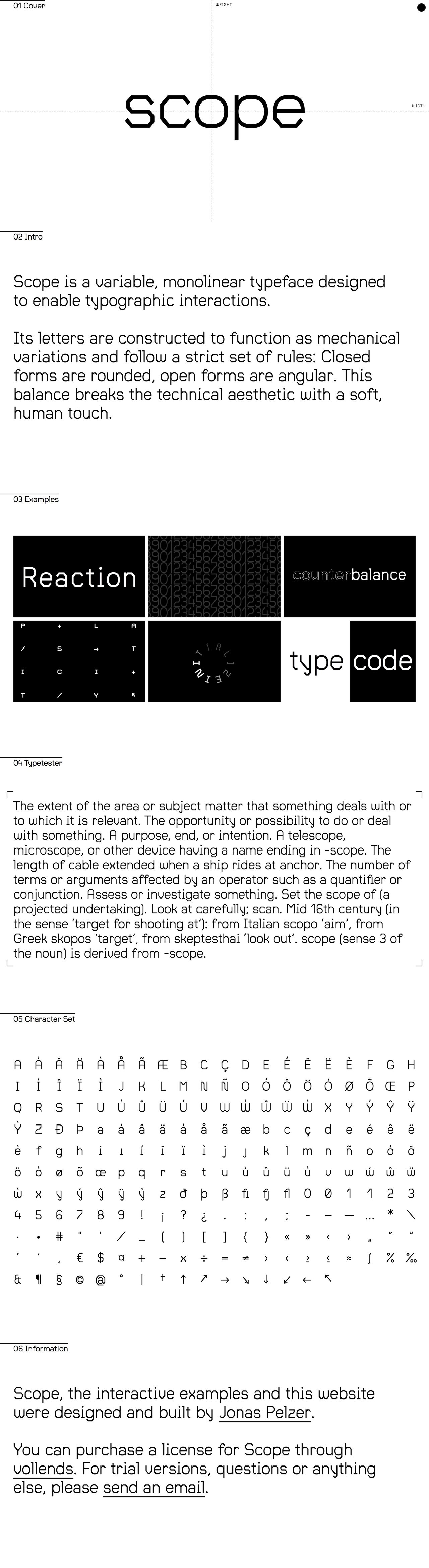 Website Inspiration: Scope Website Screenshot
