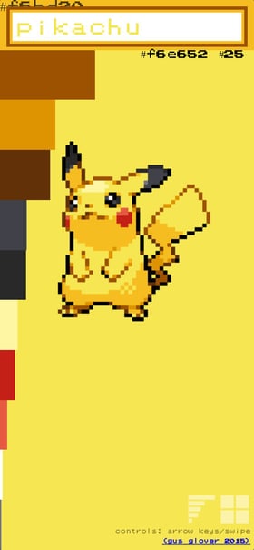 Pokemon Palettes Mobile Preview