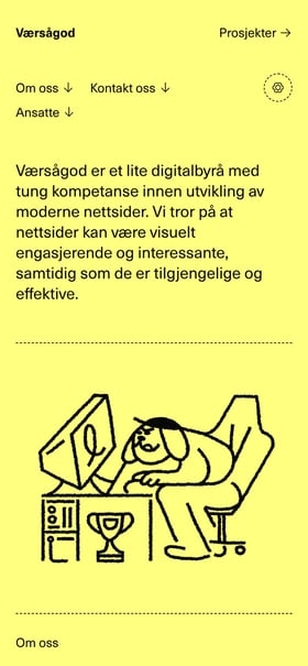Værsågod Mobile Preview