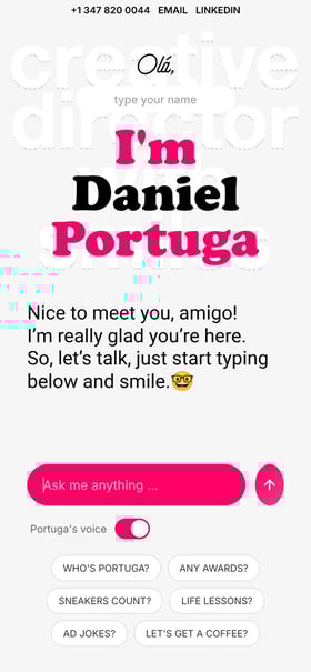 Daniel Portuga – The Smiles Hunter Mobile Preview