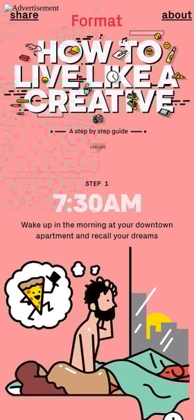 How to Live Like a Creative Mobile Preview