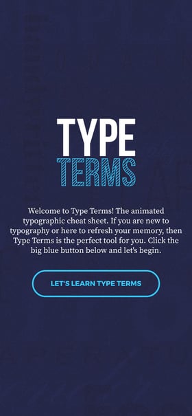 Type Terms Mobile Preview