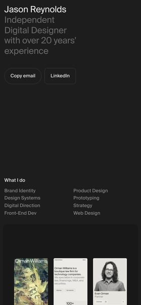 Jason Reynolds Mobile Preview