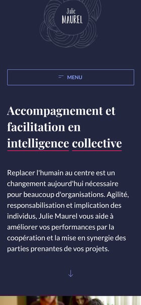 Julie Maurel Mobile Preview