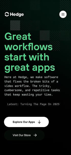 Hedge for Mac Mobile Preview
