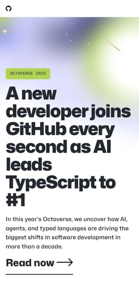 GitHub Octoverse 2016 Mobile Preview