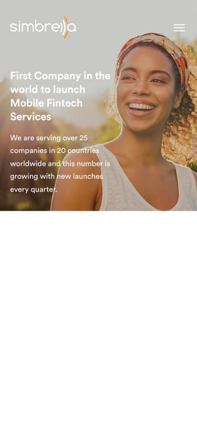 Simbrella Mobile Preview