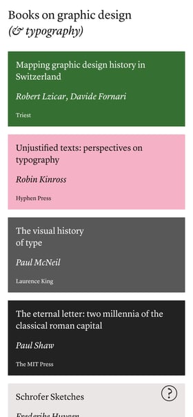 Books on graphic design Mobile Preview