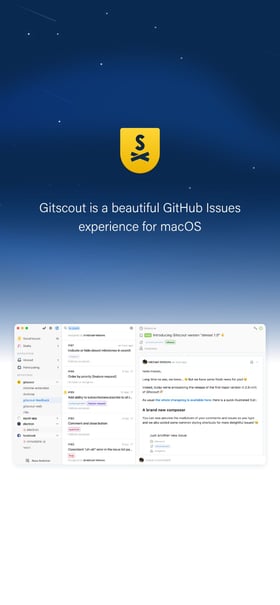 Gitscout Mobile Preview