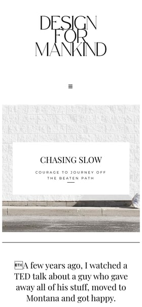 Chasing Slow Mobile Preview