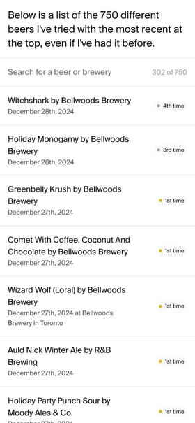 Beer – Cory Gibbons Mobile Preview