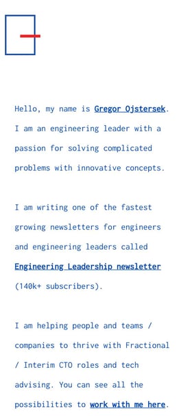 Gregor Ojstersek Mobile Preview