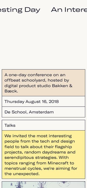 An Interesting Day Mobile Preview