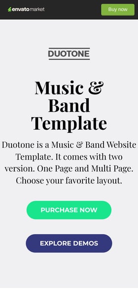 Duotone Mobile Preview