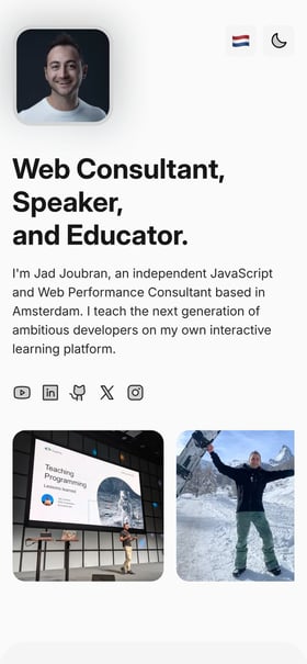 Jad Joubran Mobile Preview