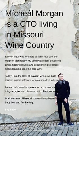 Mícheál Morgan Mobile Preview