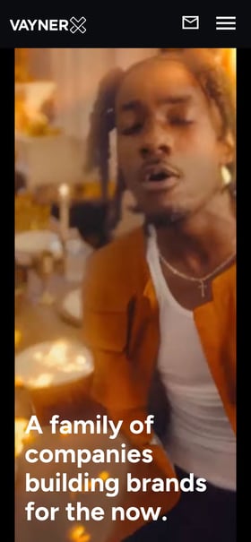 VaynerX Mobile Preview