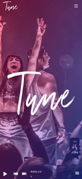Tune Mobile Preview