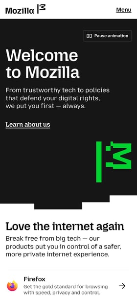 Firefox Send Mobile Preview