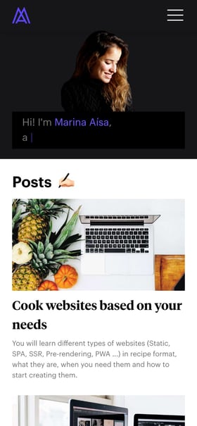 Marina Aisa Mobile Preview
