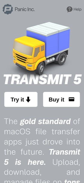 Transmit 5 Mobile Preview