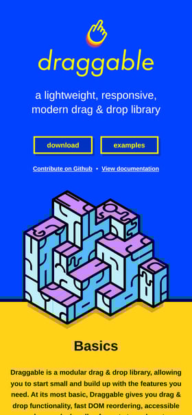 Draggable JS Mobile Preview