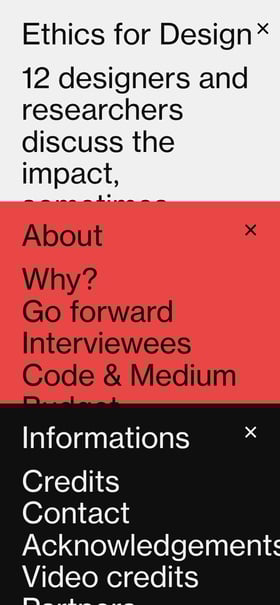 Ethics for Design Mobile Preview