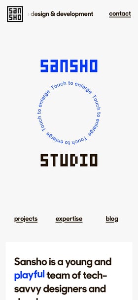 sansho Mobile Preview