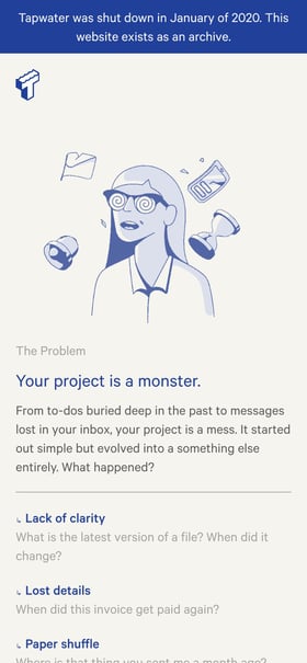 Tapwater Mobile Preview